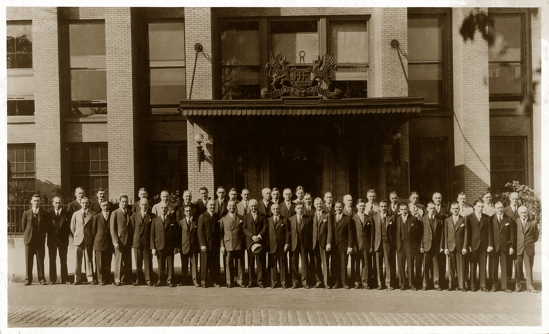 The Rochester Tailored Clothing factory on North Clinton Avenue, 1912